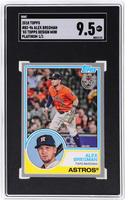 2018 Alex Bregman SGC 9.5 Topps Platinumimun Parallel #8396 /1