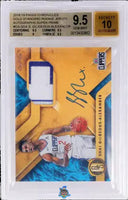 2018 Chronicles Shai Gilgeous-Alexander Game Worn Auto 1 of 1 BGS 9.5 10