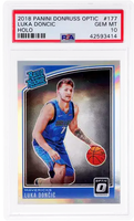 2018 Luka Doncic PSA 10 Donruss Optic Holo #177