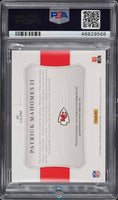 2018 Patrick Mahomes PSA 9 National Treasures Colossal Auto Prime #CSPM /10