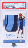 2018 National Treasures Rookie Patch Autograph Jaren Jackson Jr. #104 76 of 99 PSA 9 44406088