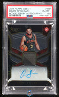 2018 Omari Spellman PSA 8.5 Select Rookie PW Jersey Auto #OSP 91/199