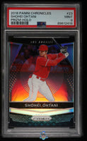 2018 Shohei Ohtani PSA 9 Chronicles Prizm Holo #23