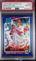 2018 Panini Chronicles Shohei Ohtani Optic Rated Rookies Blue #180 41 of 149 PSA 10 90760572