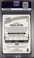 2018 Panini Chronicles Shohei Ohtani Optic Rated Rookies Blue #180 41 of 149 PSA 10 90760572