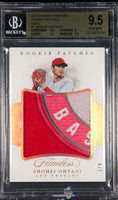 2018 Panini Flawless Shohei Ohtani Rookie Patches Gold #RP-SO1 6 of 7 BGS 9.5 0013979150