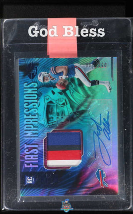 2018 Illusions Josh Allen First Impressions Blue RPA #119 /100 Raw