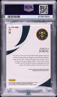 2018 Nikola Jokic PSA 8 Immaculate Patch Auto Premium #PANJK /20