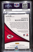 2018 Panini Immaculate Patrick Mahomes Players Collection Auto Dual Patch Gold 2 of 5 PSA 8 63898682