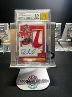 2018 Panini One Patrick Mahomes Red Jersey Patch Auto Platinum #129 2 of 5 BGS 8.5 10 Auto 0016947649