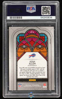 2018 Josh Allen PSA 10 Panini Prizm Stained Glass #SG8