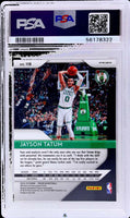 2018 Panini Prizm Red White and Blue Prizm Jayson Tatum #118 PSA 10 56178322