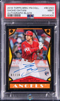 2018 Shohei Ohtani PSA 9 Topps Brooklyn Coll Auto Black #BC2SO 7/10