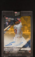 2018 Topps Now Ronald Acuna Auto Gold 1 of 1 UG