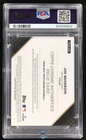 2018 Joe Musgrove PSA 9 Topps Chrome Authentics Relive Orange Ref #TCAJM 20/25