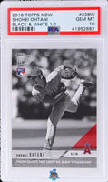 2018 Shohei Ohtani PSA 10 Topps Now Black and White #23BW 1/1