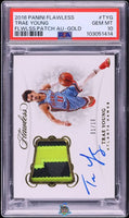 2018 Trae Young PSA 10 Flawless Patch Auto Gold #PATYG 1/10