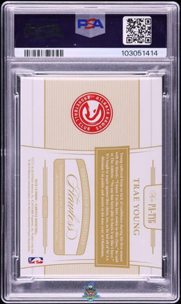 2018 Trae Young PSA 10 Flawless Patch Auto Gold #PATYG 1/10