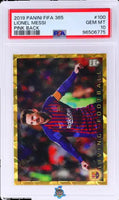 2019 Lionel Messi PSA 10 FIFA 365 Pink Back #100 96506775