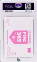 2019 Lionel Messi PSA 10 FIFA 365 Pink Back #100 96779949