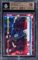 2019 Fernando Tatis Jr. BGS 10 Topps Chrome Sapph Ed Rookie Red Ref #410 5/5
