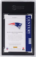 2019 Panini National Treasures Rob Gronkowski 1 of 1 Laundry Tag #CM-11 Ungraded