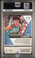 2019 Ja Morant PSA 10 Mosaic Blue Mosaic #219 /99