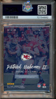 2019 Patrick Mahomes PSA 8 10 Luminance Jersey Auto Prime Gold #AJPM /10