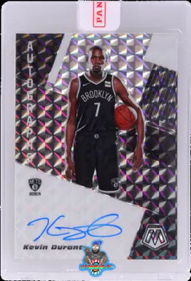 2019 Panini Mosaic Autograph Mosaic Kevin Durant #34 UG