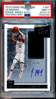 2019 Ja Morant PSA 9 10 One and One Rookie Patch Auto #RJAJMT /99