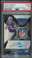 2019 Panini XR Josh Allen Rookie Swatch Auto NFL Shield #RSA5 1 of 1 PSA 7 68347017