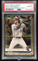 2019 Nicky Delmonico PSA 10 Topps Chrome Sapphire Superfactor #577 /1