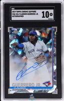 2019 Topps Chrome Sapphire Rookie Autograph Vladimir Guerrero Jr. #CSAVGJ SGC 10 5210266