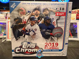 2019 Topps Chrome Update Baseball Mega Box Sealed