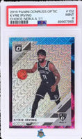 2019 Kyrie Irving PSA 9 Donruss Optic Choice Nebula #102 1/1
