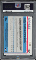 2019 Luis Arraez PSA 10 Topps Chrome Rookie Update Auto Gold Ref #CUALA 8/50