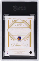 2020 James Wiseman SGC 9 10 Flawless Rookie Auto Gold #FRAWIS 8/10