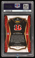 2020 Joe Burrow PSA 10 Select Red Disco Prizm #146 /49