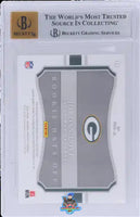2020 National Treasures Rookie Hats Off Signatures NFL Shield Laundry Tag Jordan Love #4 1 of 2 BGS 8.5 Auto 10 0016311719