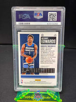 2020 Panini Contenders Anthony Edwards Variation Auto Rookie Ticket Cracked Ice #105 5 of 25 PSA 10 Auto 10 63372266