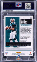 2020 Panini Contenders Optic Rookie Ticket Autograph #122 Jalen Hurts Signed Rookie Card - PSA 10 71551142