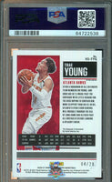 2020 Panini Contenders Trae Young Veteran Season Ticket Premium Edition Blue Shimmer Auto #VS-TYG 4 of 20 PSA 10 64722538