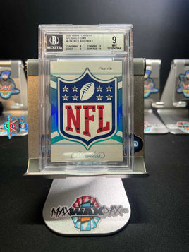 2020 Panini Flawless Patrick Mahomes NFL Shield Diamonds and Rubies #NFL8 1 of 1 BGS 9 0016947644