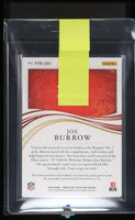 2020 Panini Immaculate Joe Burrow Premium Gold Rookie Patch Auto #PPR-JBU 22 of 25 UG