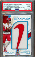 2020 Panini Immaculate Patrick Mahomes Standard Jersey Brand Large #Sj-57 1 of 1 PSA 9 73681986