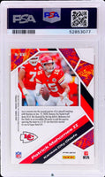 2020 Panini Mosaic Will To Win Green Mosaic Prizm Patrick Mahomes #1 PSA 10 52853077