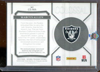 2020 Panini National Treasures Marcus Allen Colossal NFL Shield Auto #CS-MA 1 of 1 UG from MaxWaxPax