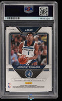 2020 Prizm Anthony Edwards Sensational Signatures #SS-AWE PSA 9 Auto Auth