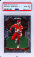 2020 Patrick Mahomes PSA 10 Prizm #124