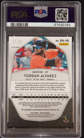 2020 Yordan Alvarez PSA 10 Prizm Rookie Auto Pink Prizm #RAYA /25